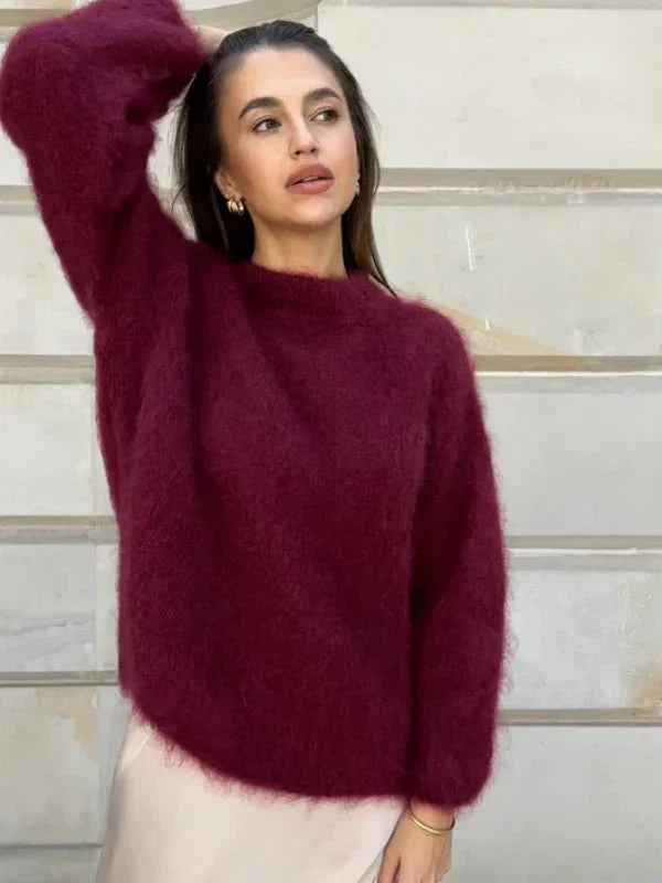 Maglione dal design curato