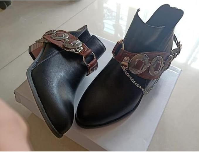 ER | Scarpe vintage con tacco medio e grosso