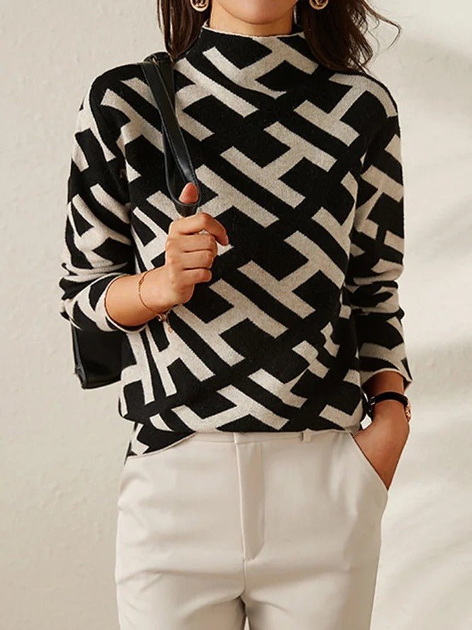 Maglione in stile vintage senza tempo