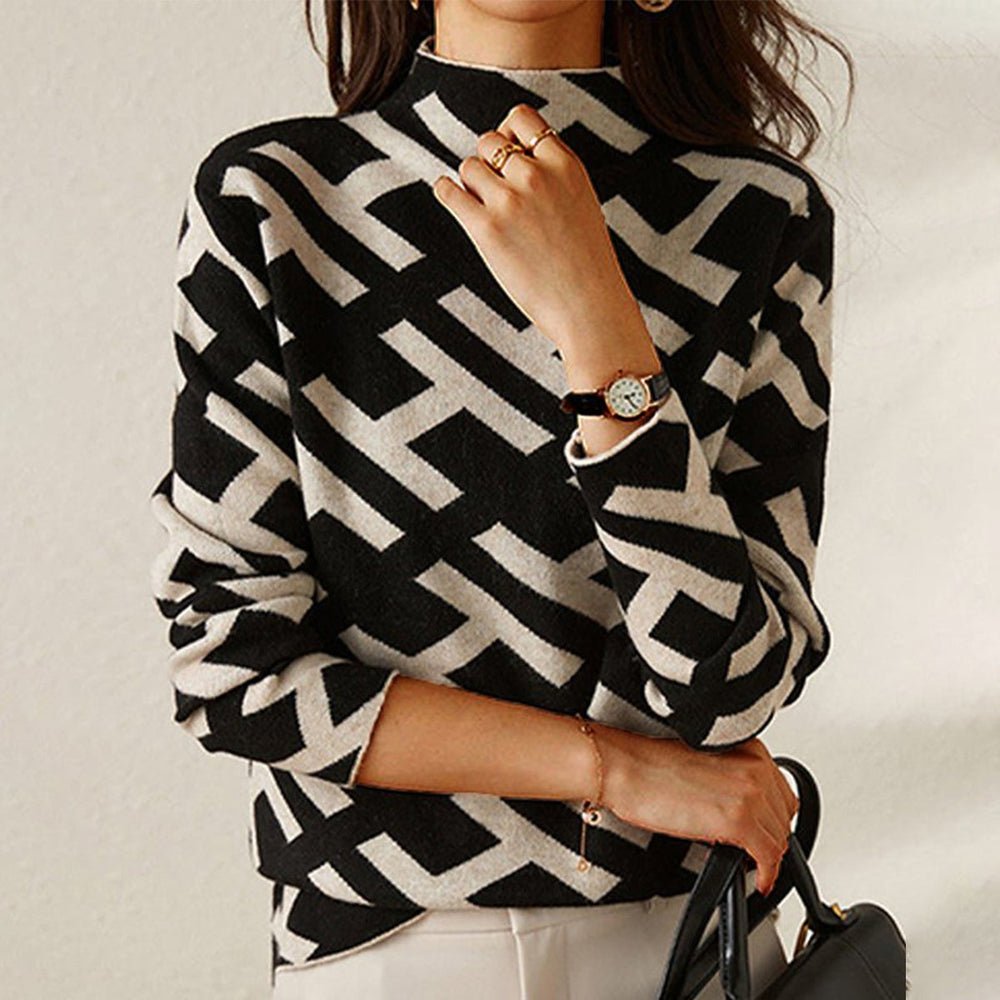 Maglione in stile vintage senza tempo