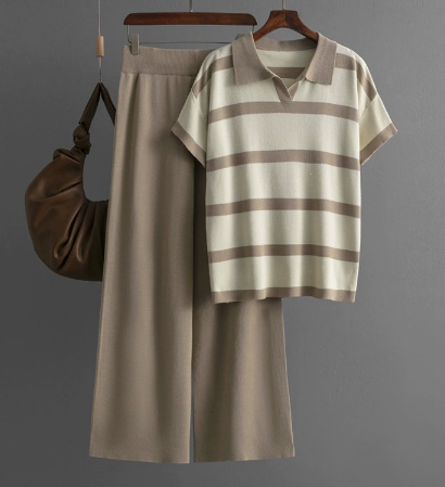 Set maglione dal design classico
