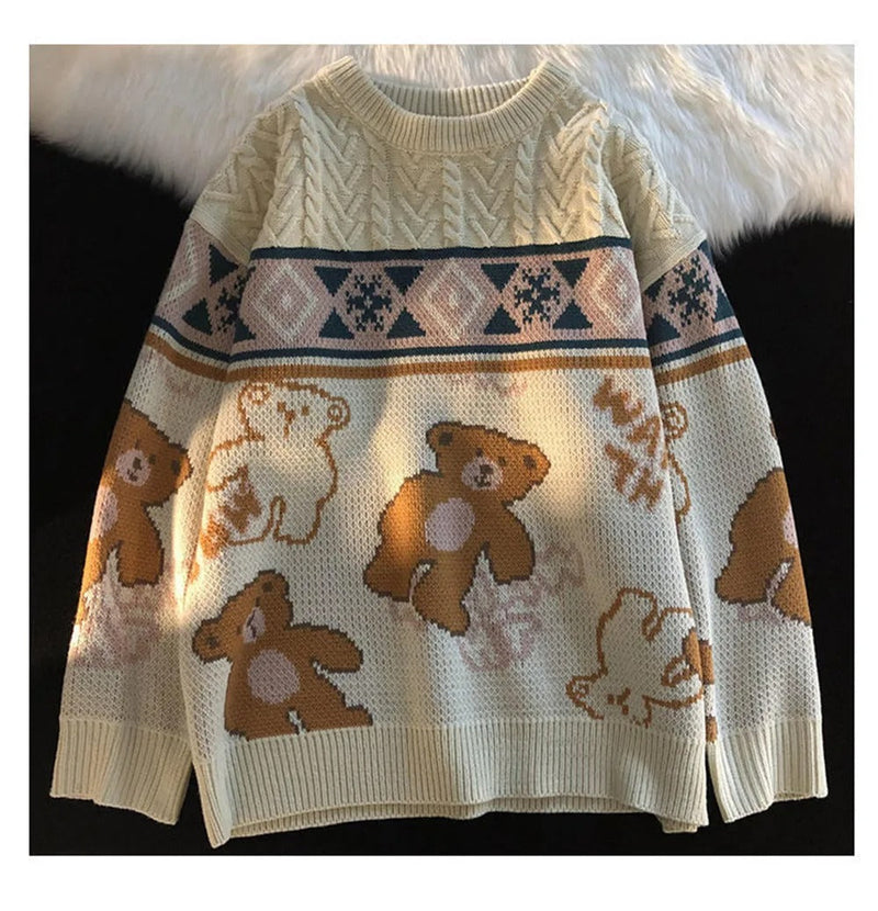 Maglione dal design curato