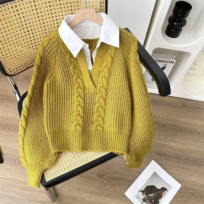 Maglione in stile vintage senza tempo