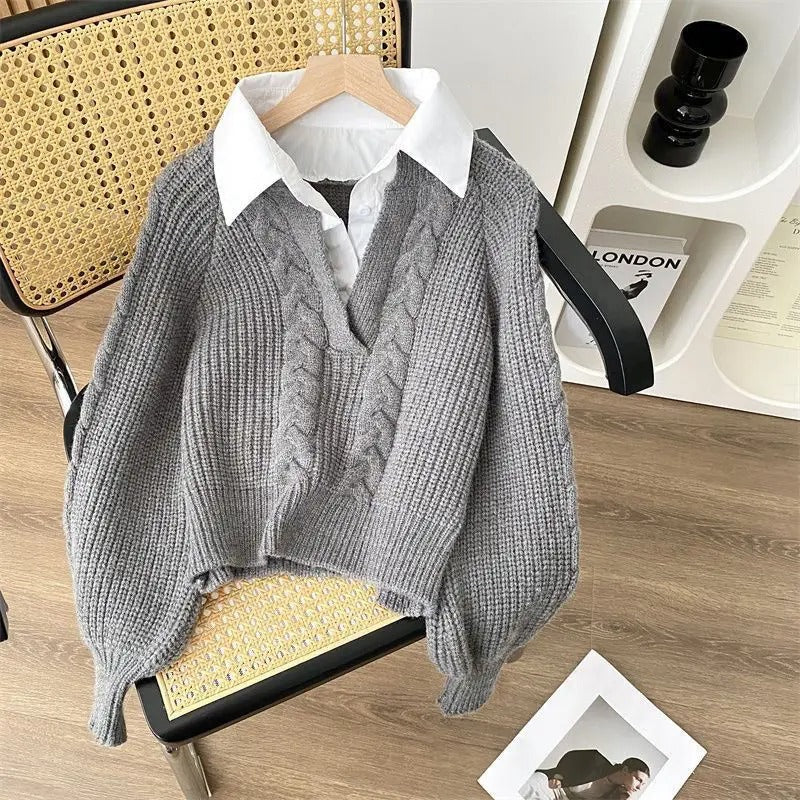 Maglione in stile vintage senza tempo