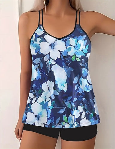 One Piece Swimsuit Racerback Swimwear Swimwear White Yellow Breathable Quick Dry Lightweight Sleeveless - Swimming Surfing Beach Summer Spring