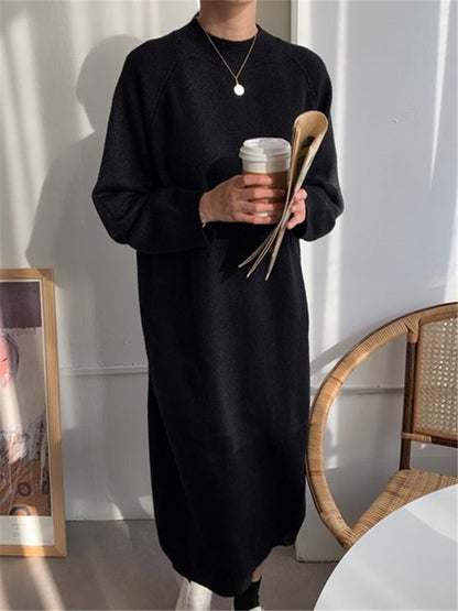 LP | Accogliente abito midi in maglia