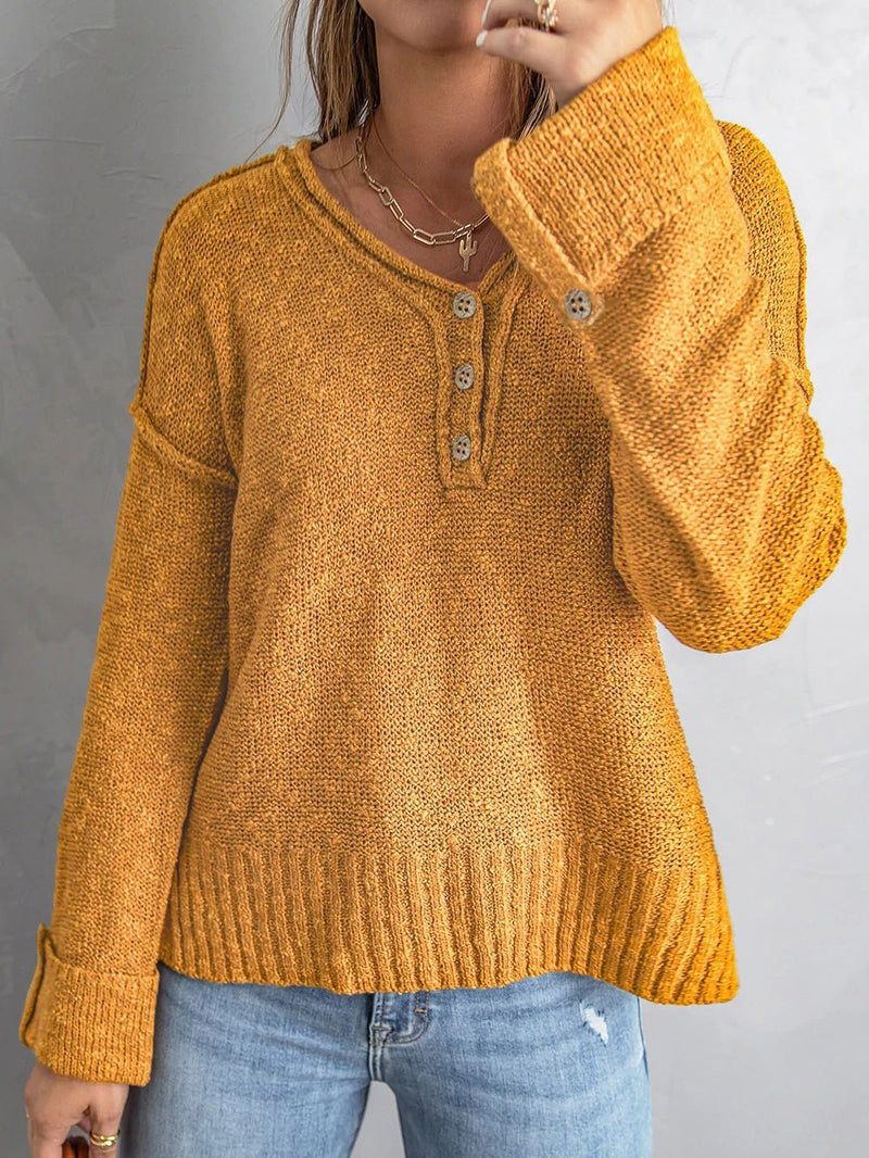 Maglione dal design curato
